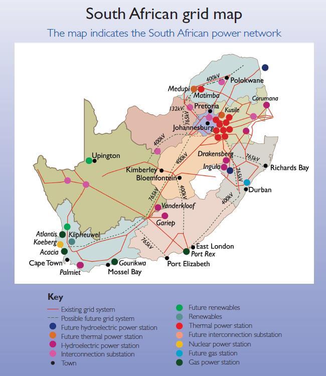 za Information descriptor Can appear below the numbers * This comprises the Western, Northern and Eastern Cape Extensive upgrades will be costly and these have longer time
