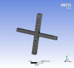 Antony Salomy N et al /International Journal of ChemTech Research, 2017,10(14): 58-66. 61 C ANSYS Software The beam column joint with and without ECC are modelled using ANSYS.