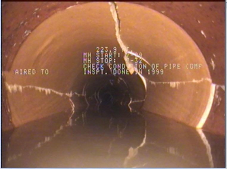 Closed Circuit Television Inspection (CCTV) Technical Guidance Manual Television inspection involves pulling a television camera through a sewer while an operator observes recorded footage on a
