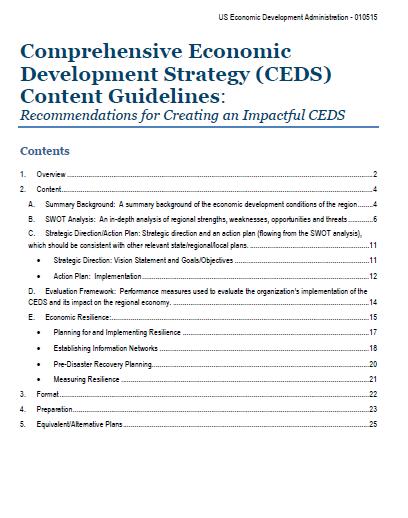 CEDS CONTENT GUIDELINES How are the CEDS Content Guidelines structured? 1. Overview 2.