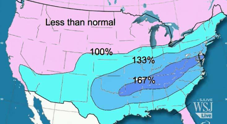 Preliminary Winter Forecast Joe Bastardi