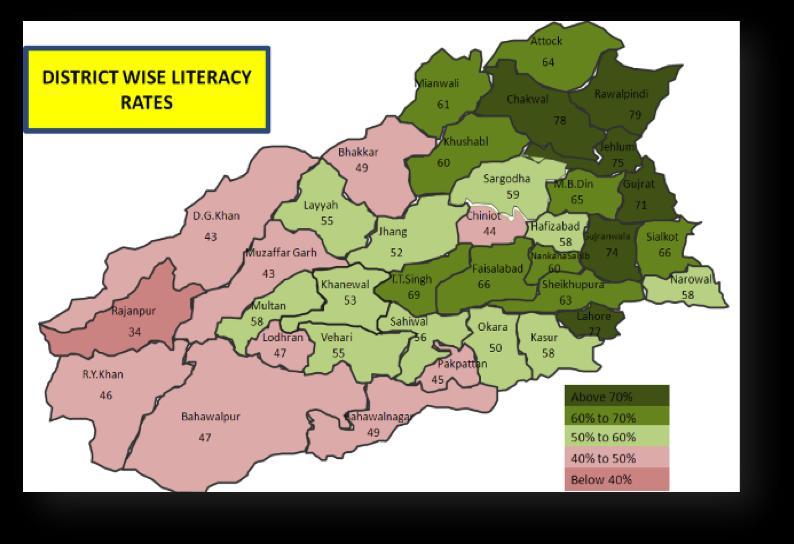 Mean household per capita income (rural) 1,204 (0.108) Source: Punjab, Bureau of Statistics 2009. 1,329 (3.732)* 1,121 (1.652) 1,003 (2.