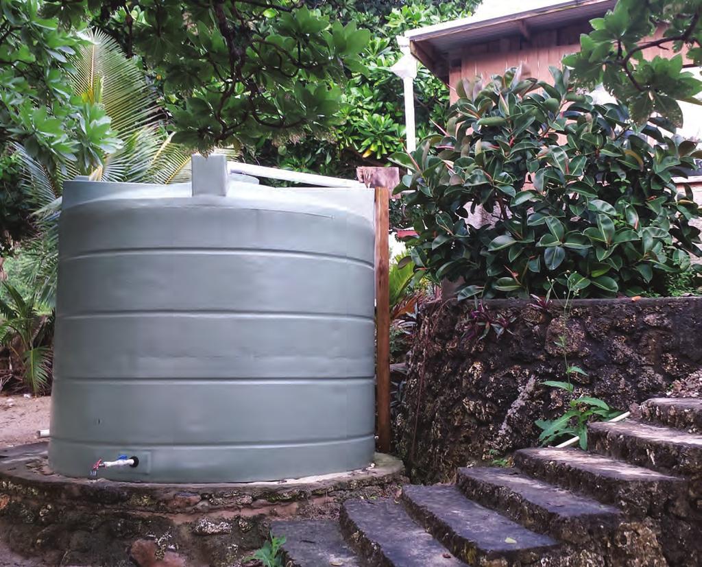 4. Safe rainwater supply checklist To help focus attention on the most important barriers to contamination, a checklist has been developed, categorising elements of the physical rainwater supply and