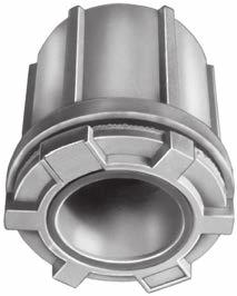 Conduit Hubs Raintight for Threaded Rigid Metal Conduits Applications: A fitting for connecting junction box to junction box, or junction box to the conduit system.