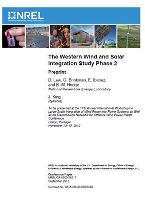 WECC and the Compounding Effect of Wind and