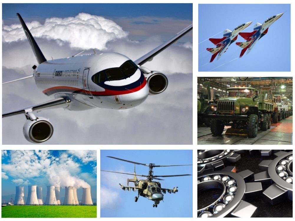 of defense enterprises, engineering and aerospace companies,