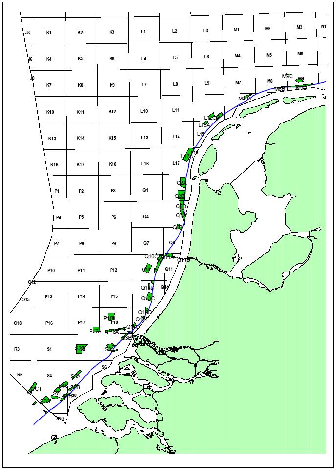 2. Aggregate extraction in the Netherlands The Netherlands is Western Europe s largest marine sand extractor. In late 1990s the Dutch extracted an average of about 23 Mm 3 of sand per year.
