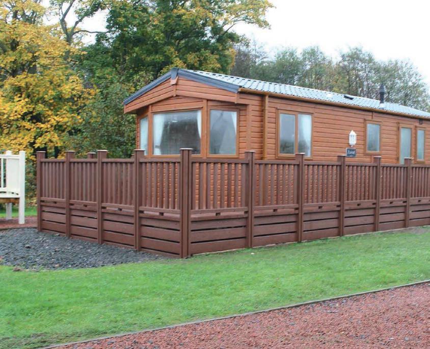 Holiday Home Decking & Balustrades Water resistant Composite Wood is