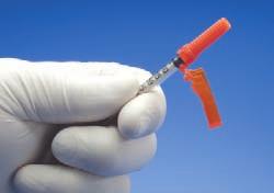 02 Hypodermic Needle-Pro Fixed Needle Insulin Syringe CODE DESCRIPTION PER CASE 4428-1 1 ml U-100 Insulin Syringe, 28g x 1 /2" 600 4429-1 1 ml U-100 Insulin Syringe, 29g x 1 /2" 600 4428-5 0.