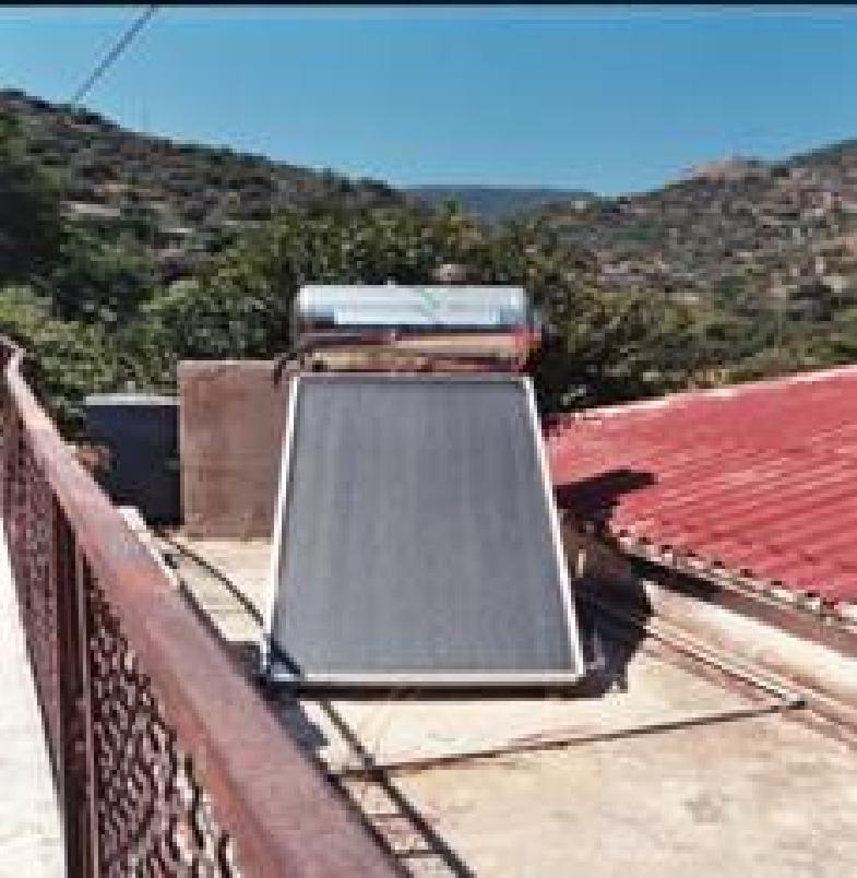 installed in 2003 ß Solar thermal covers 65% of the