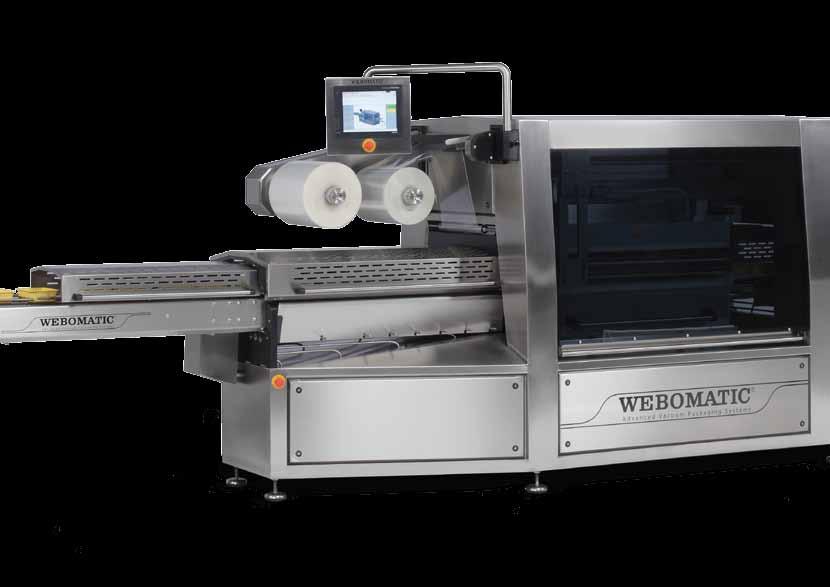 Tray Packaging Machines TL 1100 Fully automated tray packaging machine