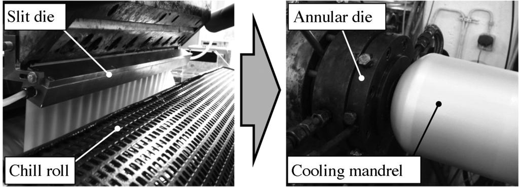 Investigation of the Corrugation in Foam Sheet Extrusion STRATEGIES TO REDUCE/ELIMINATE CORRUGATION IN FOAM SHEET EXTRUSION Die Design The increase in volume due to the expansion is accommodated