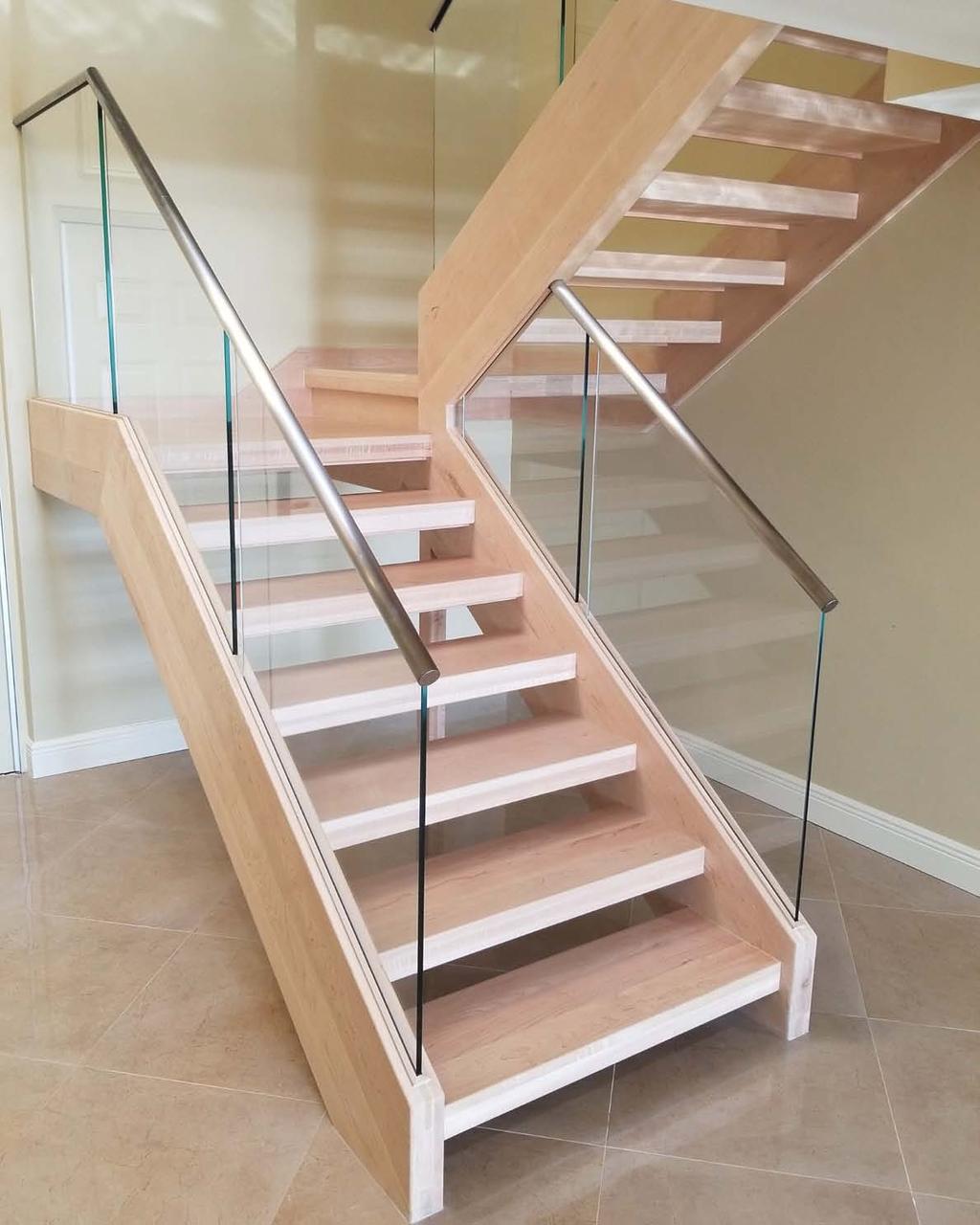 Aesthetic value: The remodel of this stair was vital to opening up this space.
