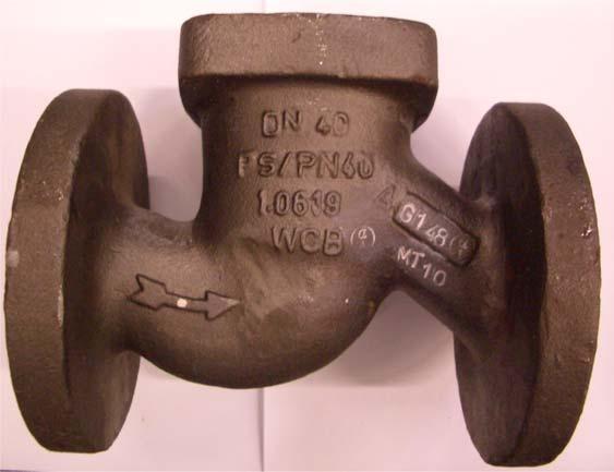 Technical Details of Model 350 Valve body design is available as forged or cast construction with