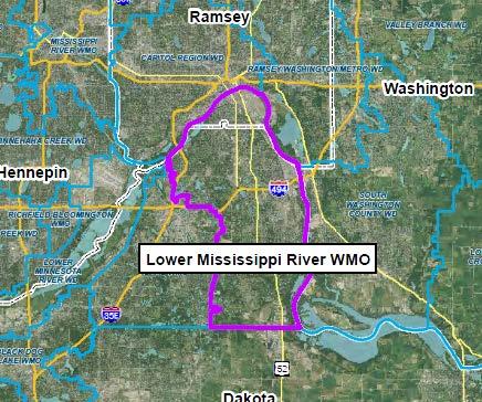 Lower Mississippi River Watershed Management Organization Includes portions of 7 cities: