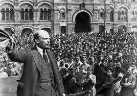 Slide 5 Lenin Peace, Bread, Land Once back in Russia Lenin adopted a slogan of 'peace, bread and land' which won widespread appeal from the majority of Russian peasants and the army, and