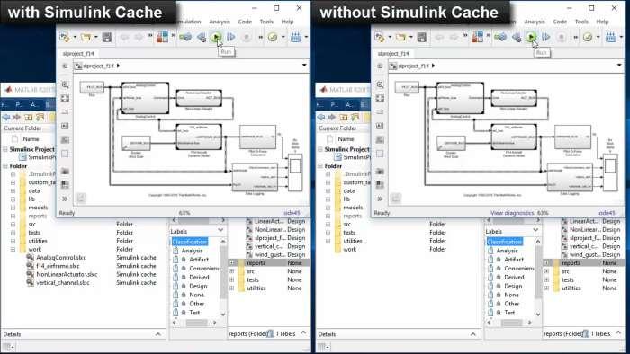Improve Performance by Team Sharing and Reusing of Model Artifacts Simulink Cache Get simulation results faster by using