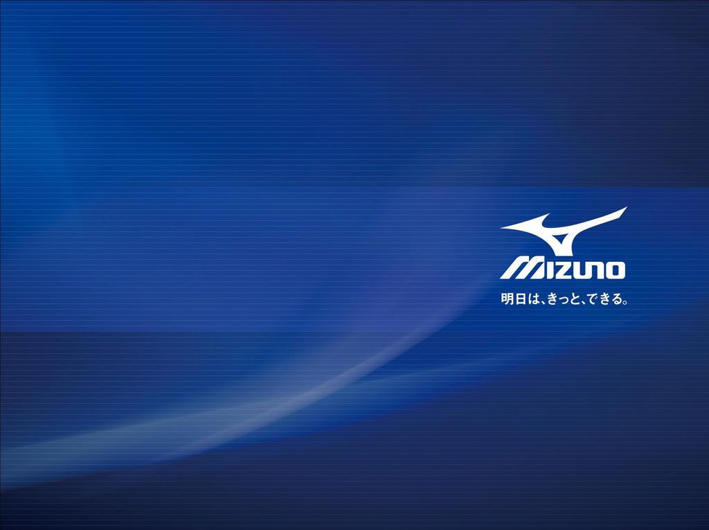 Mizuno Corporation The 1th Period (Year ended March 31, 213) 4th Quarter Financial Report May16, 213 This report includes forecasts based on our assumptions, outlook and plans for the