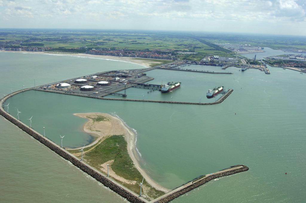The second capacity enhancement of the Zeebrugge LNG terminal The project of a second capacity enhancement of the Zeebrugge LNG terminal will include the construction of a second berthing jetty