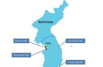 Existing and forecast of LNG bunkering infrastructure in Japan, Korea and South East Asia Korea LNG bunkering facilities in Korea KOGAS is supplying LNG bunkers to Asia s first LNG powered passenger