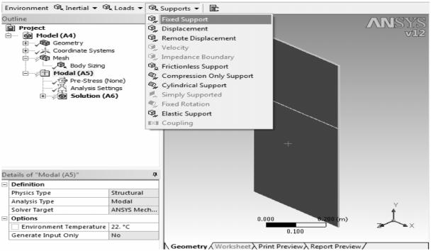 Diagnosis of Cracks in Structures using FEA Analysis In