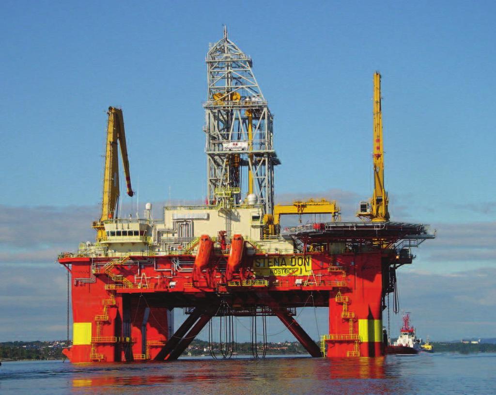 operations, thus improving drilling efficiency by 30% compared to that of a conventional single derrick operation.