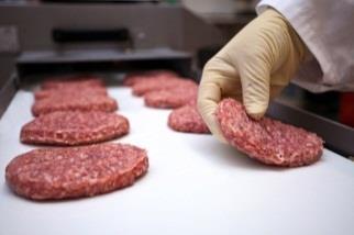 conventional freezer Basic calculation: 25,000 kg of hamburgers per day 1.
