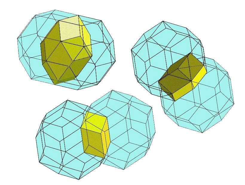 Three dimensional covering with triacontahedra Lord, E. A.