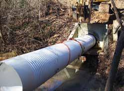 A2 Casing Liner Pipe for crossing under highways/railroads Crossing under a highway or railroad is common with new sanitary or storm sewer construction.