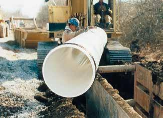By using the no-bell, constant outside diameter design of A2 Liner Pipe for the carrier pipe, downsizing of the casing can result in a significant cost saving.