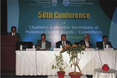 3.3 NATIONAL CONFERENCE The 58 th Conference of Chairmen & Member Secretaries of Pollution Control Boards / Committees