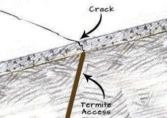 Second, a termite and insect barrier. Third, preventing the tile from cracking when the concrete floor underneath develops cracking (an anti-fracture function), and fourth as a sound deadener.