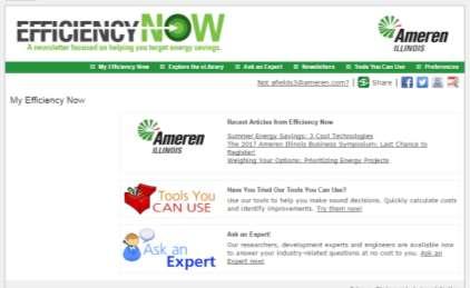 Efficiency tools and resources» Get started with online registration at Efficiency
