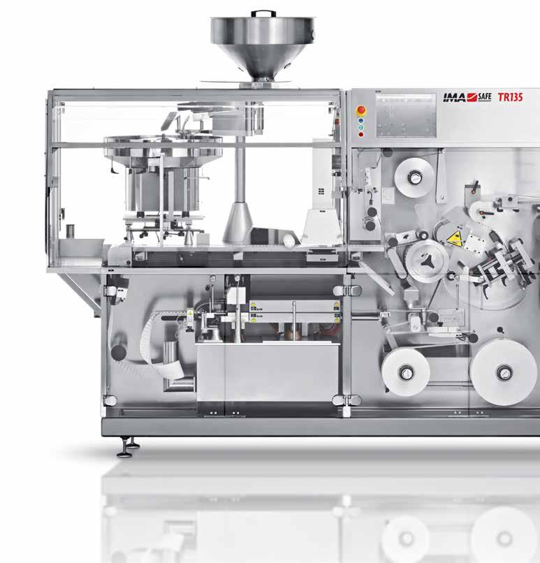 TR135 MADE EASY FOR YOU TR135 is a medium speed blister packaging machine based on a established technology and ease of use, also for semi-skilled operators.