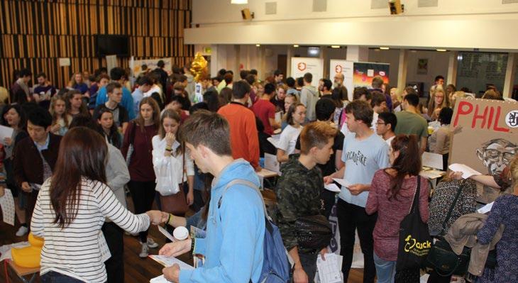 limited number of commercial stalls available, at a range of price points Tuesday 3 will be the sports & active societies fair; with a smaller commercial presence this will be a good opportunity to