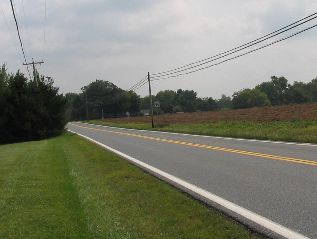 These access roads would require the widening of Middletown