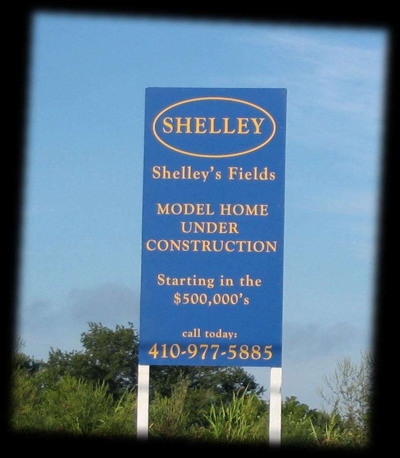 BACKGROUND In late 2004, developer Randy Shelley and a representative of the Hereford Zone Recreation Council unveiled a development plan known as Shelley s Fields that would