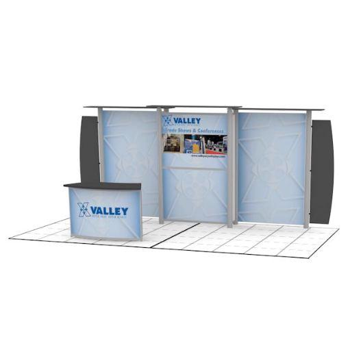 Page 23 of 32 PORTABLE MODULAR DISPLAY DISCRIPTION KIT 2184 & 2192 Inline Kit 2184 20ft Valley Fabric Display $4,632.
