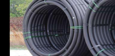 HDPE can be installed with trenchless technology for a variety of applications including new pipe installation, replacement pipe installation incorporating pipe bursting technology, and lining