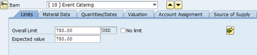 1 2 3 Limits Tab Enter Overall Limit (cushion amount Accounts Payable can pay up to) in Overall Limit field. **No limit should never be selected.