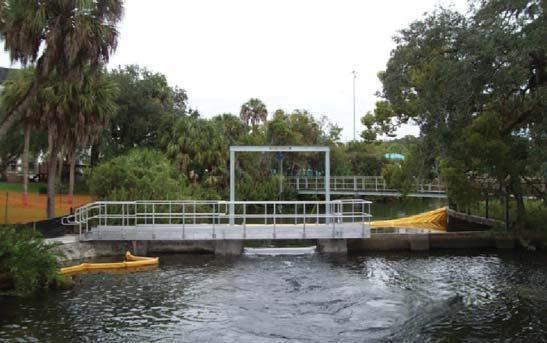 The new pump station automatically increases spring run flow when a salinity incursion is