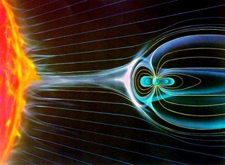 Without the Magnetic Field Solar winds would take away the ozone layer Ozone