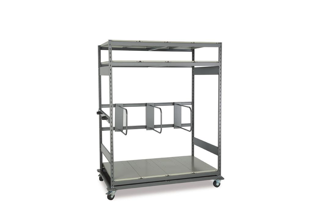 Mini-Racking Accessories SR6 Double Divider Divides those parts that lean vertically against the back of the Mini-racking; Installs on medium-duty (SR) or heavy-duty