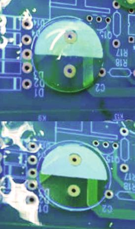 The material is compatible with conformal coating chemistries, delivers better control during thermal cure and releases cleanly from various substrate surfaces.