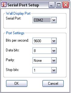 NEC Unified Solutions, Inc. Document Revision 1 3.1 Serial Port Setup When the Serial Port function is selected the following dialog will be displayed.