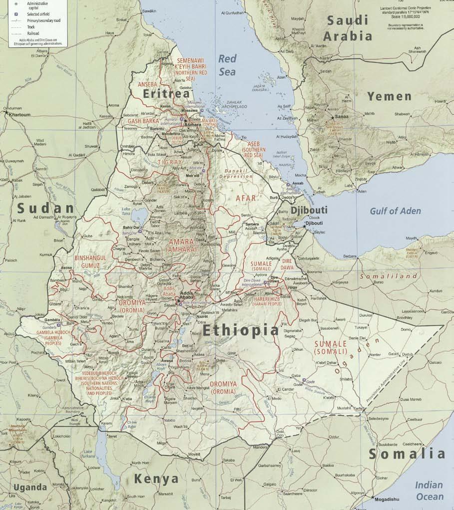 from ahar Dar to Gondar, (approximately 213 km) has been improved and paved under the aid of the World