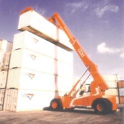 Intermodal Handling Equipment Grappler lift Similar to the