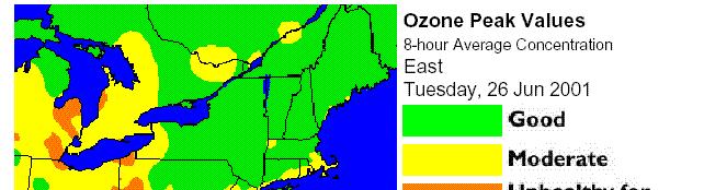 Ozone Levels in