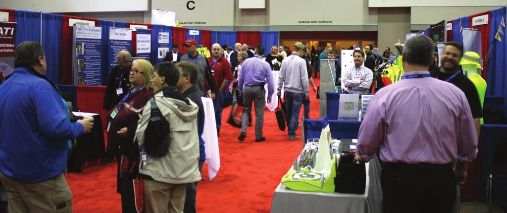 2018 INDIANA SAFETY AND HEALTH CONFERENCE & EXPO EXHIBIT SPACE OPPORTUNITIES $895 (Limited space available first come first served) *Larger, customized exhibit space is available and can be quoted
