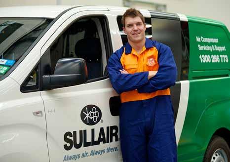 Sullair s air systems include: plant air audits; energy-efficient products; compressed air system controls; system monitoring and management equipment; air-distribution products; plus superlative